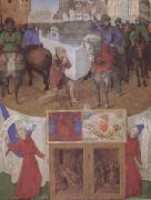 Jean Fouquet st Martin From the Hours of Etienne Chevalier (mk05) oil on canvas